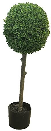 artplants.de Konstgjord buxbomskula Fritz, crossdoor, 75 cm, Ø28 cm