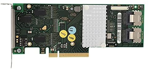 Akozon SAS SFF 8087 X4-Anschluss, D2616 SAS2108 SATA SAS Raid 6 GBS 512 MB Cache Array-Controller SAS PCI RAID-Controller Controller-Karte Low Baffle Acht Interne SATA SAS-Ports