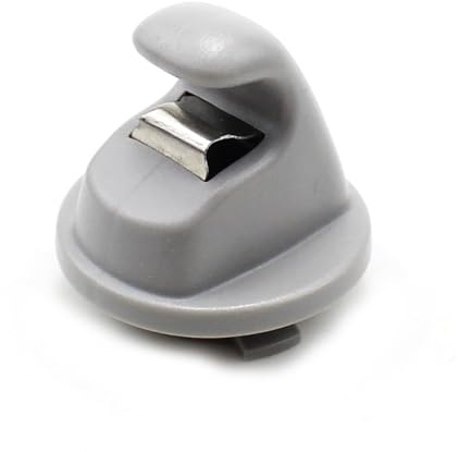 QRMZJF Soporte for Parasol DE Coche, for VW, for Golf, MK7 2013-2017, Gris Negro, OEM N.º 5G0857561B Y20 Gancho para Parasol de Coche(Grey)