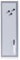 Zeller 11535 Magnet- /Schreibtafel, 20 x 60 cm, alugrau