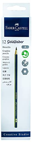 Faber-Castell 1221 Graphitstift 6B, Box mit 12 Stück