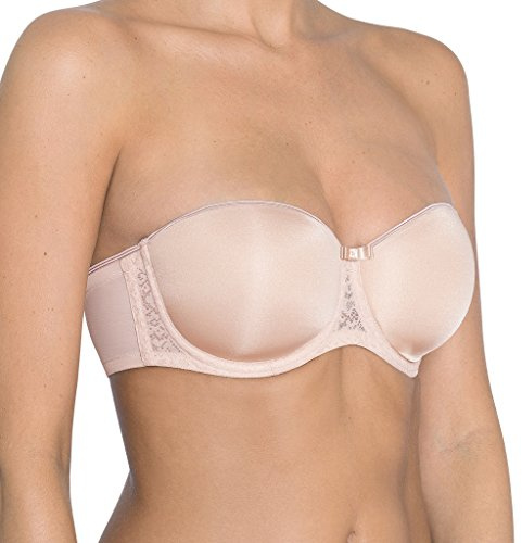 Triumph - Beauty-Full Essential WDP - trägerloser BH mit Schale (80 F Nude Beige)