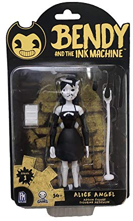 Bendy and The Ink Machine Action Figure (Alice),Black