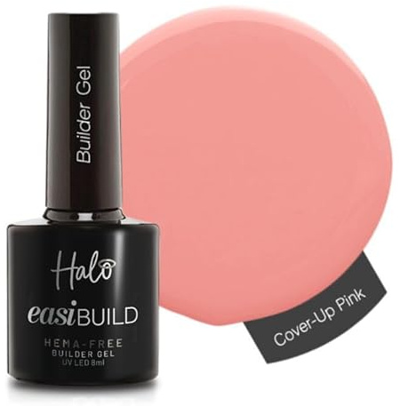 Pure Nails Halo Builder Gel LED/UV Builder Gel Collection (Cover Pink 8ml)