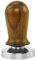 Foop - Kaffee Tamper Druckregulierend 58 mm Edelstahl, ergonomischer Edelholzgriff - Siebträger Zubehör