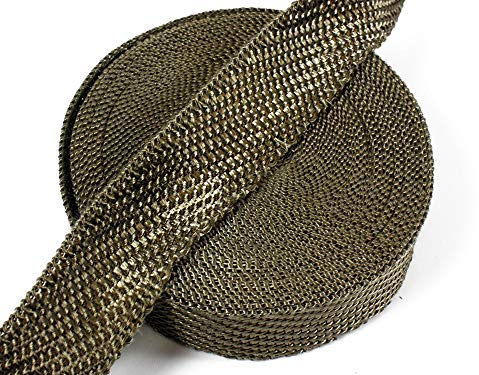 10m lang 30mm breit Titan Hitzeschutzband Fächerkrümmer Auspuff Made in Germany 1016122