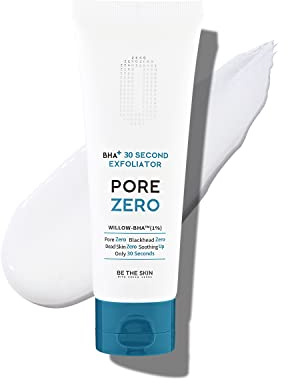BE THE SKIN Esfoliante BHA+ Pore Zero 30 secondi 3,52 once / 100 g | Esfoliante rapido per il trattamento dei pori e la rimozione delle cellule morte della pelle | Senza crudeltà