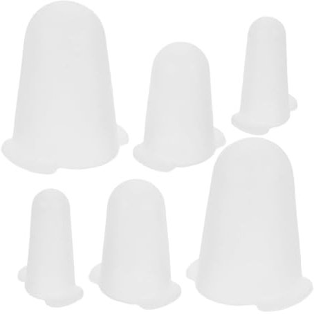 WATIIFUFU Forniture Per La Decorazione Di Cupcake 6 Pezzi Protezioni Per Punte Da Attrezzi Per Decorare Torte in Silicone Copri-beccucci Set Di Accessori Per La Cottura Resistenti Al Calore