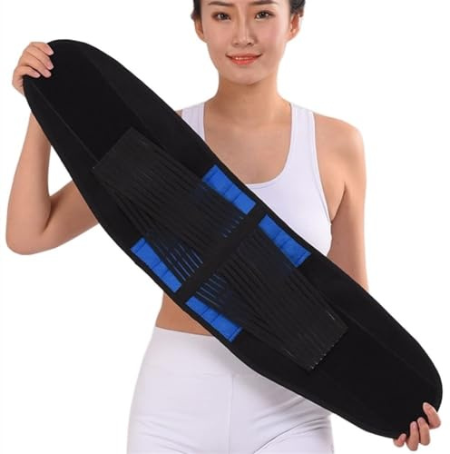 Big Size 5XL 6XL Back Brace Lumbar Support Belt For Lower Back Pain Women Men Waist Trainer Tummy Control Body Shaper For Disc Herniation Scoliosis Pain Relief(6XL)