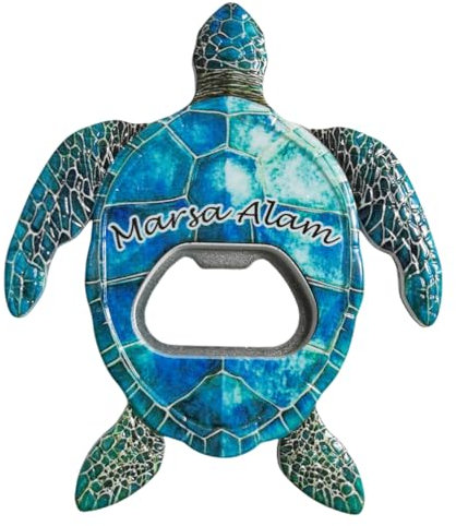 Magnete da frigorifero Marsa Alam Egitto, souvenir da viaggio, decorazione magnetica 3D