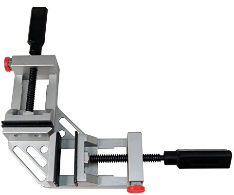 wolfcraft 3415405 Schnellbacken-Eckklemme, rechtwinklig, 90 Grad, mittelgroß