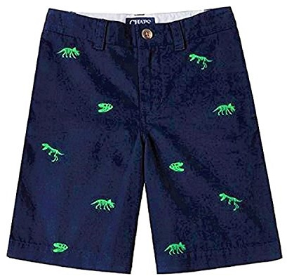 Chaps Little Boys NavyDinosaur Shorts - (Size - 2T)