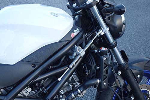 LSL Lenkungsdämpfer Kit SUZUKI SV650 16-, titan (Silver)