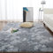 CHOSHOME Teppich Wohnzimmer Shaggy Hochflor Teppiche Grau Langflor Teppich Kinderzimmer Modern Bunte Batik Jugendzimmer Flauschiger Teppiche Groß, Grau 120X180 cm