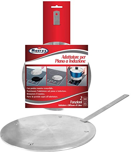 MAURY'S ADATTATORE PER PIANO A INDUZIONE E DIFFUSORE DI CALORE 16 CM