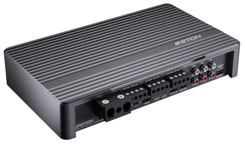 ETON MA 6 – kompakt 6-kanals förstärkare, kraftfull digital mini slutsteg för bilar och husbilar, klass D-förstärkare med 6 x 120 W