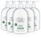 Baylis & Harding Anti-bacterial Unfragranced Hand Gel, 480ml, Pack of 6 - Vegan Friendly