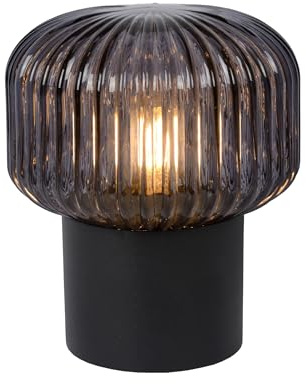 LUCIDE JANY - Tischlampe - Ø 16 cm - 1xE14 - Schwarz