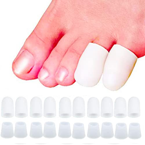 Footsihome Kleine Gel-Zehenschützer, Kleine Gel-Zehenkappen