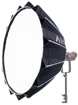 Aputure Light Dome III - Ø89,0 x 60,0 cm Runde Bowens Mount Softbox: Schnelles Aufstellen mit faltbarem Design, Kompatibilität für Aputure & Amaran & andere Bowens-Dauerlichter