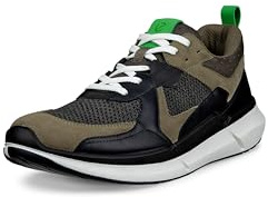 ECCO Biom 2.2 Sport crosstrainer för män, Sage Suede Black Tarmac, 47/47.5 EU