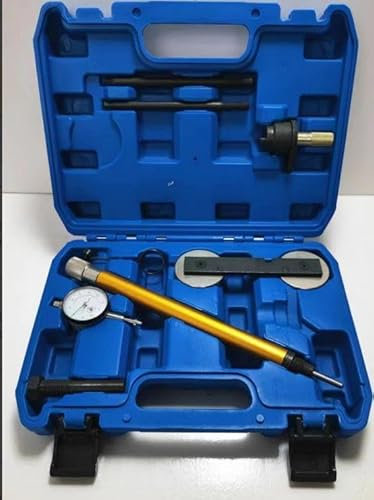 THIKPO Motor Steuerkette Werkzeug Motor Einstellwerkzeug Satz, kompatibel mit VAG Audi VW SEAT 1.2 1.4 1.6 TSI FSI,Steuerkette Wechsel,Messuhrhalter und Messuhr,T10171A T10170