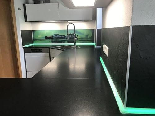 Wandverkleidung Schieferfurnier 200 x 100 cm Steinfliesen Universal Kaminrückwand Dusche Boden Echtstein Schieferplatten hitzebeständig langlebig Naturstein Fachhandel