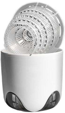 kivrimlarv Fioriera decorativa per orchidee, vaso decorativo per orchidee, elegante contenitore per orchidee, elegante fioriera per orchidee, strumento per piantare colonna d'aria migliorata per