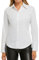 Runmeihe Women's Long Sleeve Dress Blouses & Shirts, Button Down Loose Stretch T Shirts Executive Office Business (UK, Alpha, XS, Regular, Regular, White)