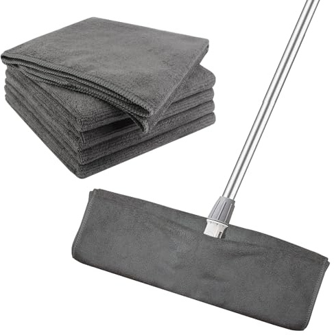 VIVOTE Putzlappen Boden Bodentücher 5 Stück 40x60cm Vielseitig einsetzbar und sehr saugfähig Für die Bodenreinigung