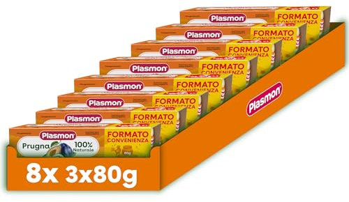 Plasmon Omogeneizzato Prugna 24x80g