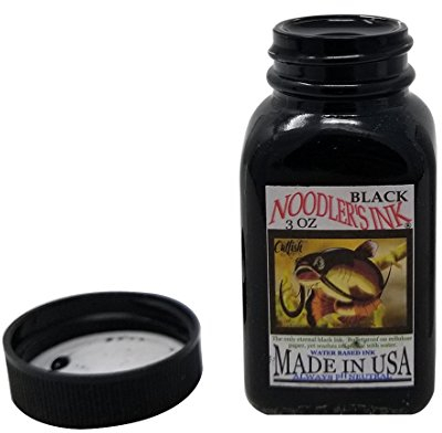 Noodler's Black Ink Refill, 88ml, Bottle, Dye-based, Black