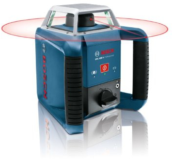 Bosch Professional Rotationslaser GRL 400 H / LR1 / BT170 / GR240, 061599403U blau
