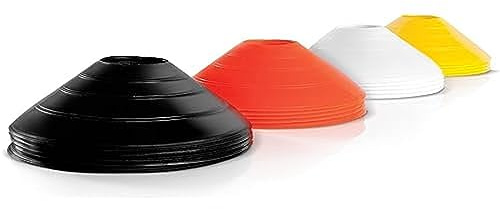 SKLZ Agility 2-Inch High-Visibility Cones for Training and Drills , Set of 20