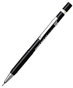 Matita meccanica Plutinum Platinum da uomo a pressione, cavo da 0,9 mm con 2B (MPS-200)