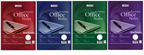 Stylex Bloc de correspondance 50 feuilles Din A4 ligné