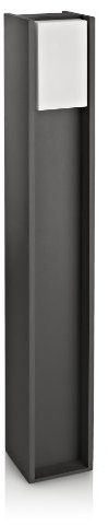Philips 163549316 - Farola de exterior, 1 x 14 W, 220 V, color antracita