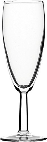 Pasabahce 6 oz 48-Piece Saxon Champagne Flute Glass