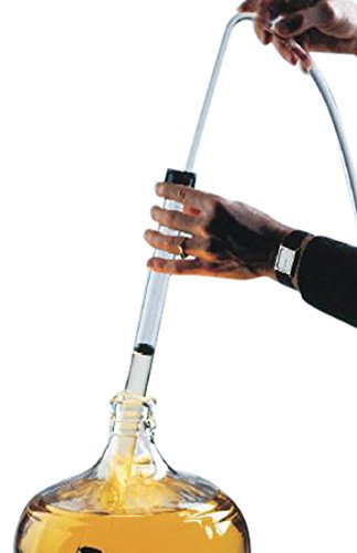 Fermtech 9885H14 Wine Auto-Siphon, 1/2 W x 25 L