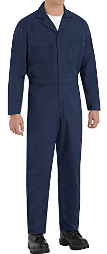 Red Kap Men's Speedsuit, Navy, Large