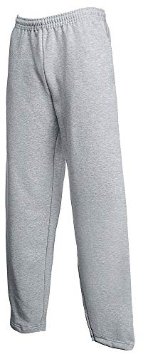 Fruit Of The Loom Pantalones de chándal para hombre, Hombre, UTBC396, gris, medium