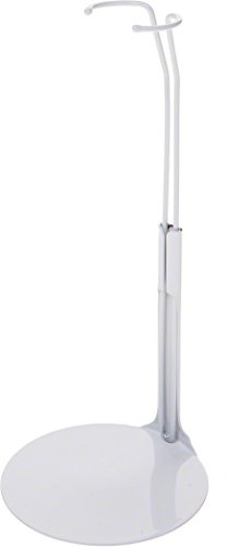 Kaiser Doll Stand 2201, Box of 12 - White Doll Stands for 11 to 12 Small-Waisted Fashion Dolls