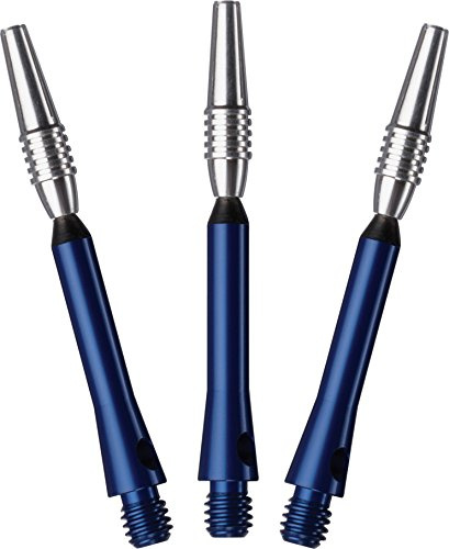 Viper Spinster Aluminum Dart Shaft: Medium (MD), Blue, 3 Pack