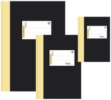 1 X Ursus Geschäftsbuch A5 kar 96Bl Halbleinendeck 608380