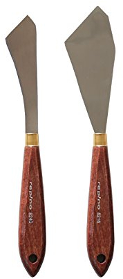 Repino - Spatola da pittura, Set da 2 pezzi, Codice dell’Articolo: 8291