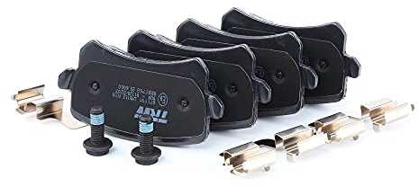 TRW GDB1763 Pastiglie Freno Set di 4 para Volkswagen Tiguan/Tiguan Limited (5N_) 2007-2018 Assale Posteriore e Altri Veicoli