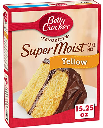 Betty Crocker Super Moist Yellow Cake Mix 432g 15oz