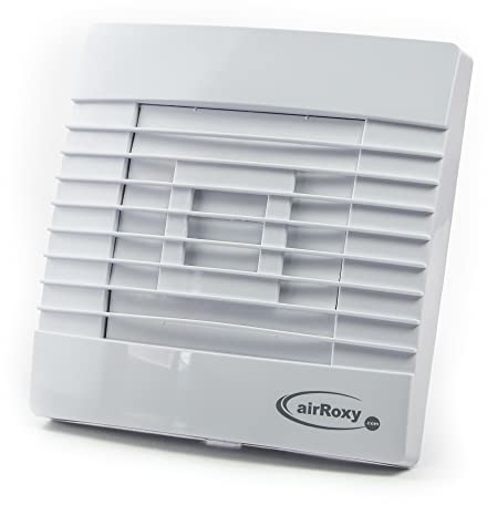 Wall Kitchen Extractor Fan 120mm with Motion Sensor and Gravity Shutters Prestige Ventilation Fan