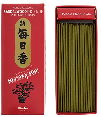 Nippon Kodo Räucherstäbchen Morning Star Sandelholz Räucherstäbchen 200