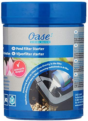 OASE 51277 AquaActiv BioKick (200 ml für 10.000 l) - Teichbakterien, Starterbakterien für Fischteich Gartenteich Schwimmteich